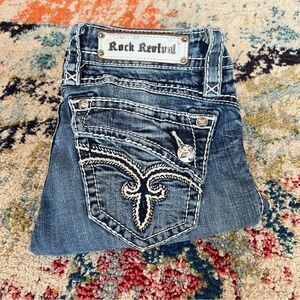 Rock Revival Johanna Straight Jeans